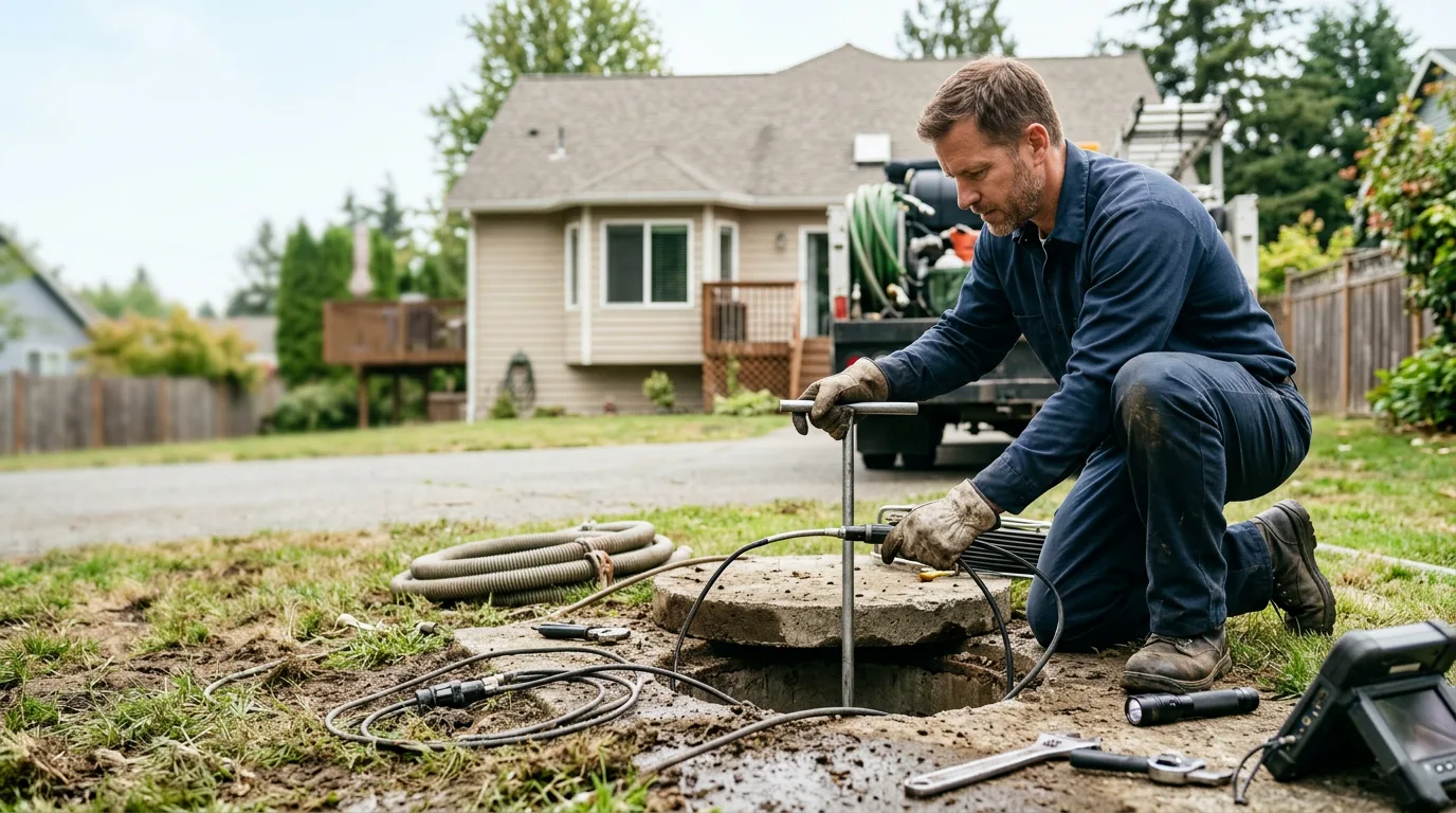 Septic Tank Pumping in South China, ME